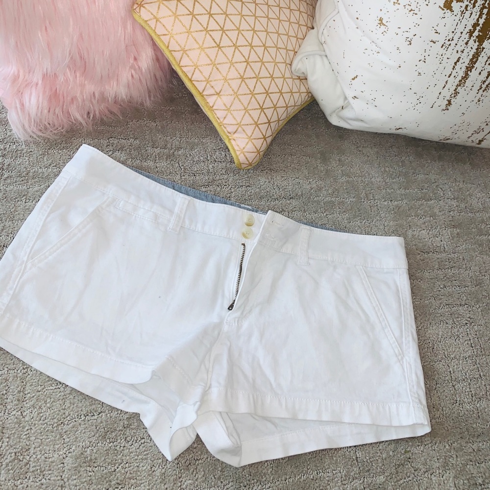 White Shorts